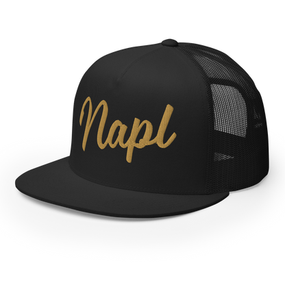 Cappellino NAPL Black-Gold