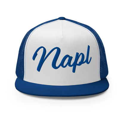 Cappellino NAPL White-Blue