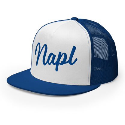 Cappellino NAPL White-Blue