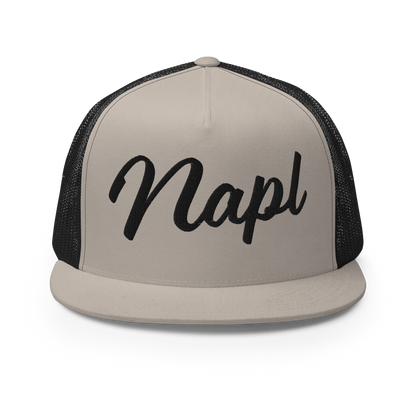 Cappellino NAPL Silver-Black