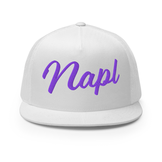 Cappellino NAPL White-Purple