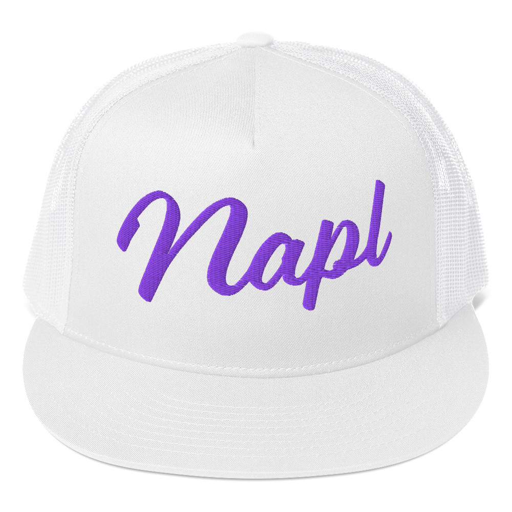 Cappellino NAPL White-Purple