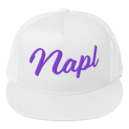 Cappellino NAPL White-Purple