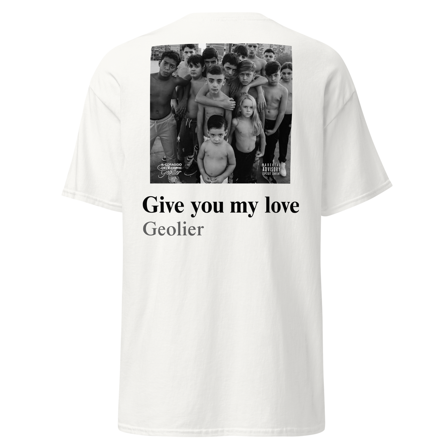 Maglia Give you my love - Geolier