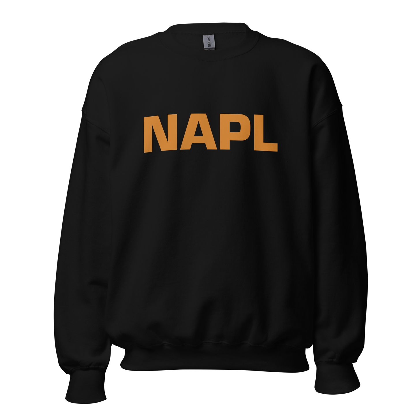 Felpa NAPL Nero-Bronzo