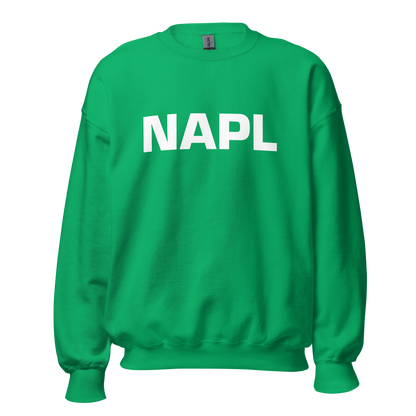 Felpa NAPL Verde-Bianco