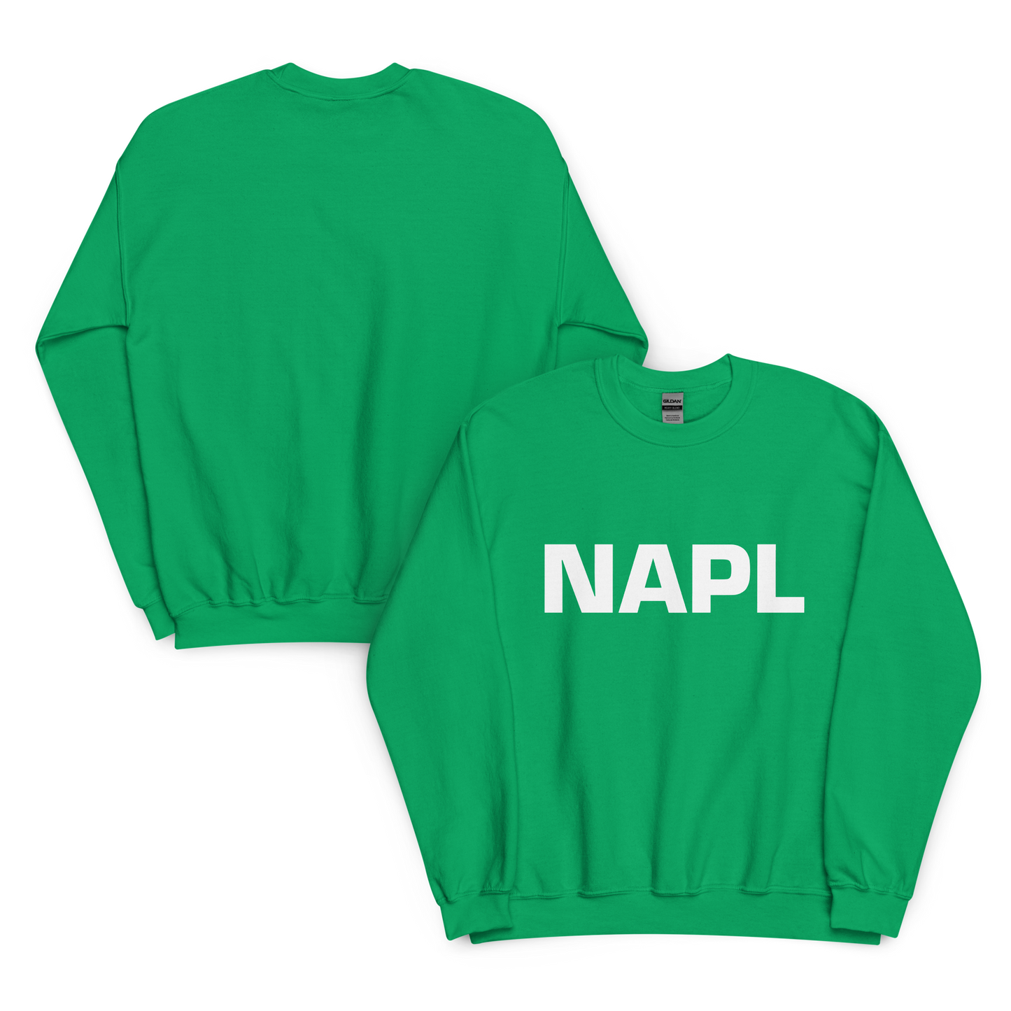 Felpa NAPL Verde-Bianco