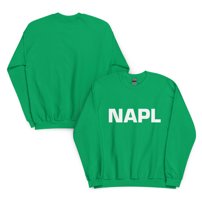 Felpa NAPL Verde-Bianco