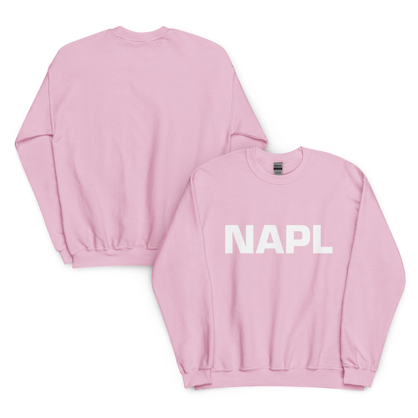 Felpa NAPL Rosa-Bianco