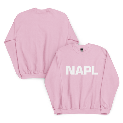 Felpa NAPL Rosa-Bianco