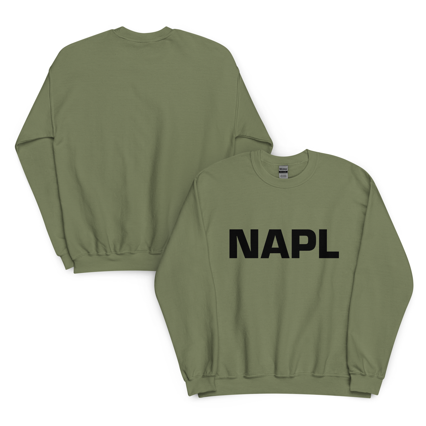 Felpa NAPL Verde-Nero