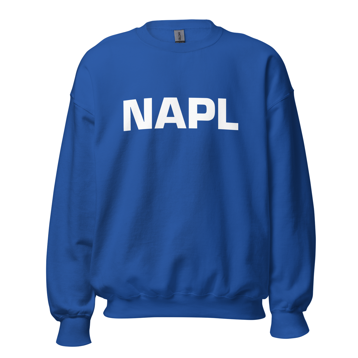 Felpa NAPL Blu-Bianco